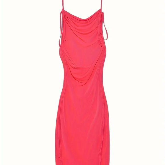 Long pink dress - Picture 1 of 2